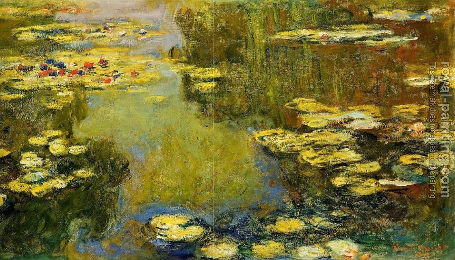 Claude Oscar Monet : The Water-Lily Pond VIII